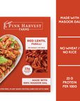 Red Lentil Fusilli by Pink Harvest Farms