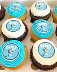 Bluey Cupcakes by Tier Noms