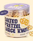 Salted Pretzel Large Knots by Atom Eats